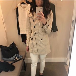 Banana Republic Trench Coat XS